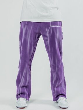 Retrovert Men's Purple Casual Joggers